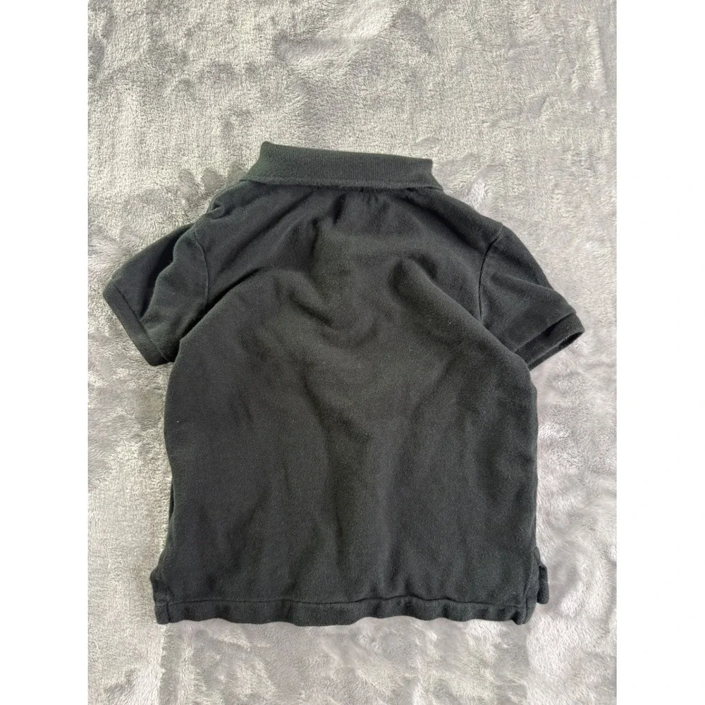 Polo Ralph Lauren Toddler Boys Black Big Pony Shirt Size 3T Short Sleeve #3